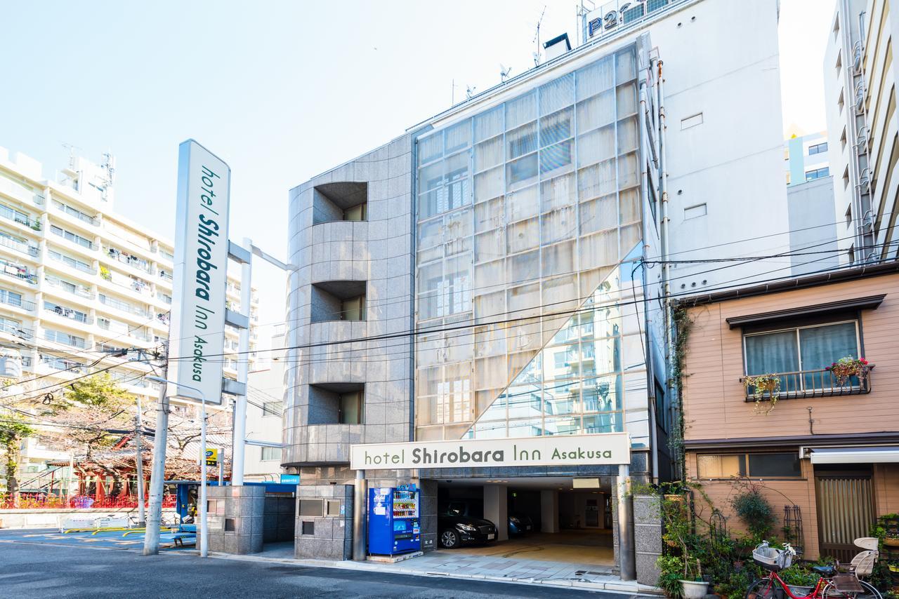 Hotel Shirobara Inn Asakusa Tokyo Dış mekan fotoğraf
